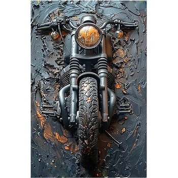 Ceduľa Motobike old