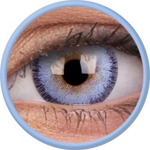 MaxVue Vision ColorVue Fizzy Frozen Blue mesačné dioptrické 2 šošovky