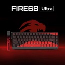 Madlions FIRE 68 ULTRA 8K Gateron Magnetic Jade Switches (FIRE-68-ULTRA-CNT-BK)