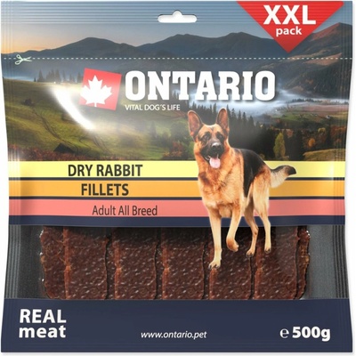 Ontario Snack Dry Rabbit Fillet 500 g