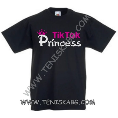 Fruit of the Loom Тениска - Tik tok Princess