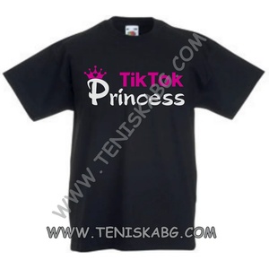 Fruit of the Loom Тениска - Tik tok Princess