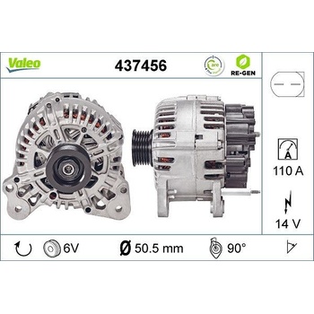Generátor VALEO 437456