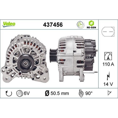 Generátor VALEO 437456