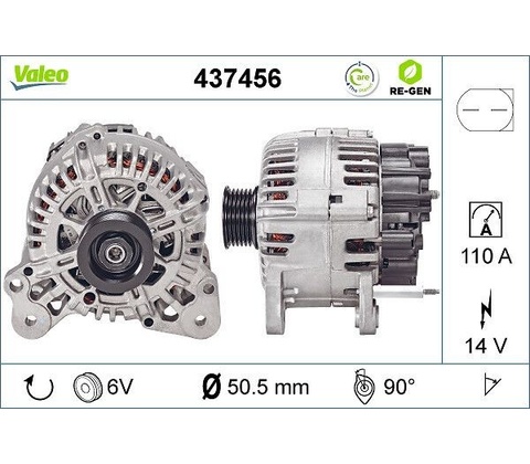 Generátor VALEO 437456