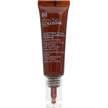 Collistar Attivi Puri Hyaluronic Acid + Peptides лифтинг серум за околоочната зона 15 мл