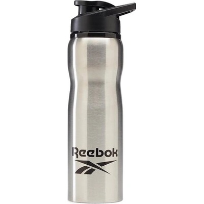 Reebok Бутилка за напитки Reebok Training Supply Metal Water Bottle 800 mL GK4296 silver met (Training Supply Metal Water Bottle 800 mL GK4296)