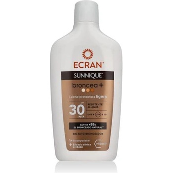 Ecran Sunnique Broncea+ Protective Milk SPF30 слънцезащитен лосион 370 ml