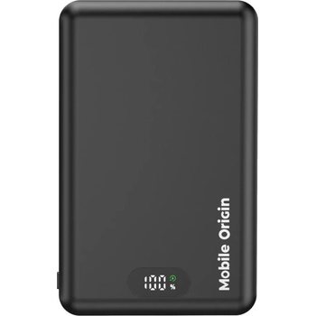 Mobile Origin Wireless Metal Slim 10000mAh PowerBank черен (MO-WMP-PB8)