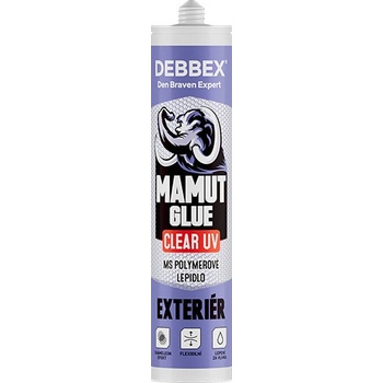 Den Braven Mamut Glue Clear UV 290 ml