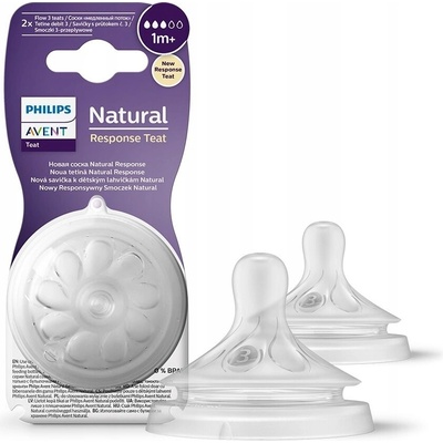 Bebeconfort Náhradní savičky Emotion Physio hustá strava 2 ks