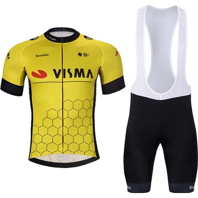 Bonavelo krátky a krátke nohavice JUMBO-VISMA 2025 žltá/čierna