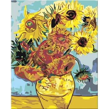 Zuty Maľovanie podľa čísel SLNEČNICE VAN GOGH