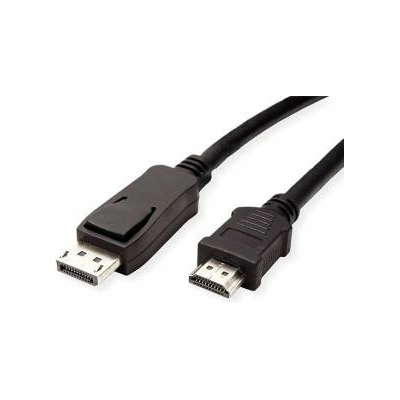 Roline Кабел value 11.99. 5782, dp - hdmi, m/m, 3.0 м, черен, 11.99. 5782