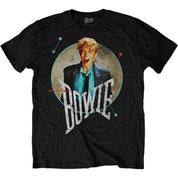 David Bowie Circle Scream Black S Риза (BOWTS46MB01)