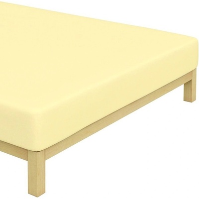BedTex Jersey prestieradlo vanilkové 90x200