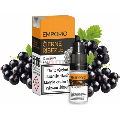 Emporio SALT Čierne Ríbezle 10 ml 12 mg