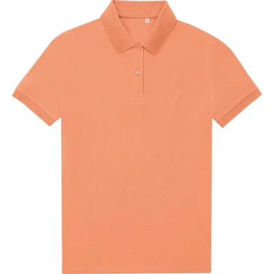 B&C Polokošile B&C My Eco Polo 65/35 women krátký rukáv dámská COT-01W465x4300 Oranžová melon