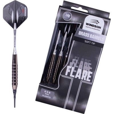 WINDSON Set šipek FLARE 18g Brass