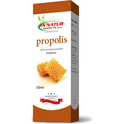 IN Natur Včelí Propolis tinktúra 50 ml