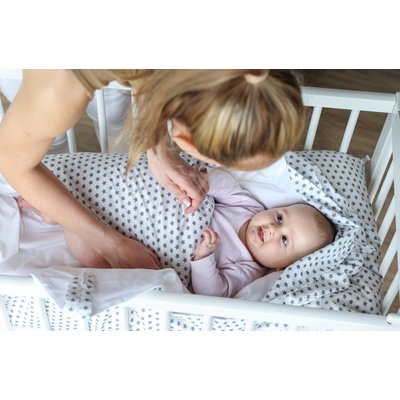 Eva Kiedroňová SET 4v1 Dráček Bílá s šedými hvězdičkami
