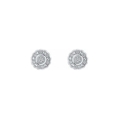 Elements Gold zlaté náušnice (diamant 16x) GE2463