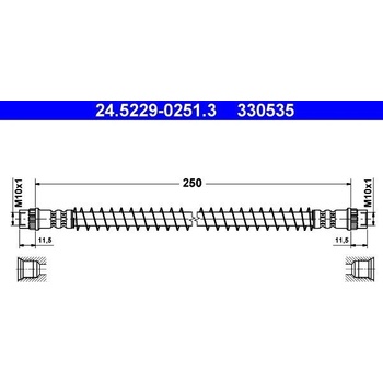 Brzdová hadica ATE 24.5229-0251.3