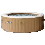 Intex Джакузи PureSpa Bubble Massage Sahara Tan Ø 216 x 71 см - 6 човека - 1 бр (28428ND)