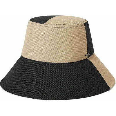 Brixton Harmony Packable Bucket Hat Natural/Black