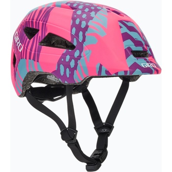 Giro Детска велосипедна каска Giro Scamp II Jr matte pink animal