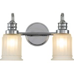 Elstead Lighting Quoizel QZ-SWELL2-PC-BATH-LED Стенно осветително тяло за баня SWELL 2xG9/3W/230V IP44 хром (ED0961)