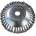 Raider Плетена конусна телена четка за коса Raider Garden Tools - 200mm x 25.4 mm (110241)