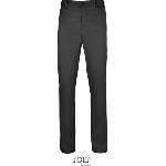 SOL'S jared / Мъжки сатенени еластични панталони - черни 52 m 52 (25291700259)