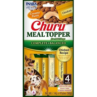 Inaba Churu Dog meal topper kuracie 4x 14g