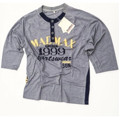 Madmax Mens sport shirt with 3/4 sleeves