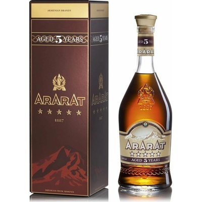 Ararat 5y 40% 0,7 l (kartón)