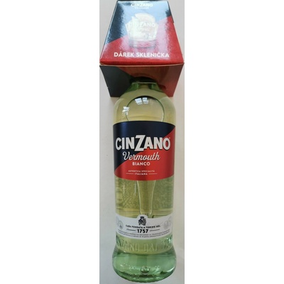 Cinzano Bianco 15% 0,75 l (holá láhev) – Zboží Dáma