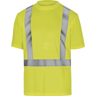 Delta COMET Unisex reflexné tričko fluo žltá S