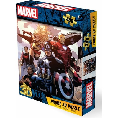 PRIME 3D puzzle Marvel Avengers 300 ks