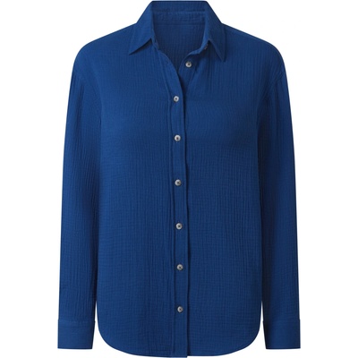 esmara dámská mušelínová blůza modrá – Zboží Dáma