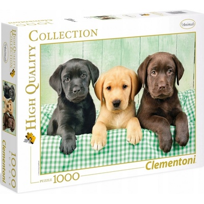 Clementoni Tři labradoři HQC 1000 dílků