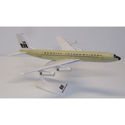 PPC Holland Boeing B707-327C Braniff International "Beige Jellybean Colors Snap-Fit 1:144