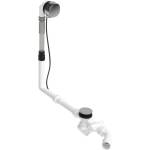 Duravit - Сифон и преливник за вана с пълнеж, хром 792217000001000 (792217000001000)