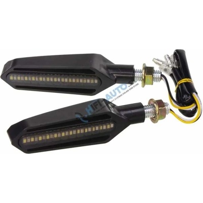 LED dynamické blinkre + denné svietenie pre motocykle