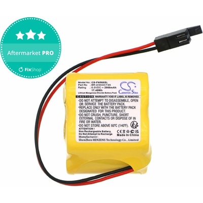Baterie pro GE FANUC ALPHA iSV, BETA iSV, 2900mAh, Li-MnO2, 6V, A98L-0031-0025, HQ