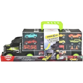 Dickie Toys Dickie: Камион за транспортиране и съхранение на колички - 41 см (203747007)