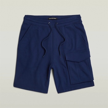 Image 1 of G Star Къси панталони G Star One Pocket Sweat Shorts - Imperial Blue