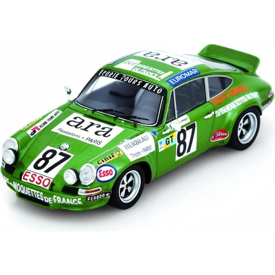 Carrera Porsche 911 RSR 2.8 #87, Boubet/Dermagne, 24h Le Mans 1975, 1:43 Spark