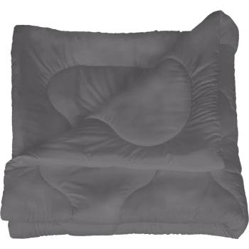 Image 1 of Мека и уютна тъмно сива завивка от микрофибър