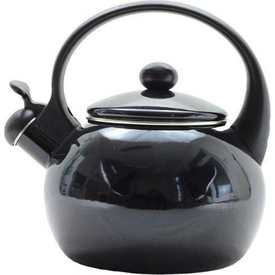 Belis Smaltovaný čajník černý 1,9l